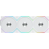 Kit 3 Fan Gamer Uni Fan Tl Wireless 120 ARGB Branco 12tl1w3w White 2