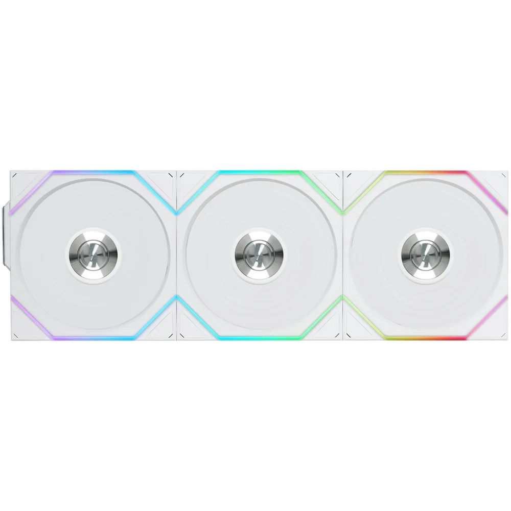 Kit 3 Fan Gamer Uni Fan Tl Wireless 120 ARGB Branco 12tl1w3w White 4