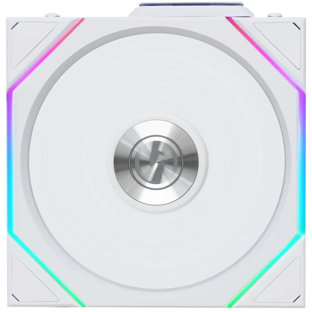Kit 3 Fan Gamer Uni Fan Tl Wireless 120 ARGB Branco 12tl1w3w White 8