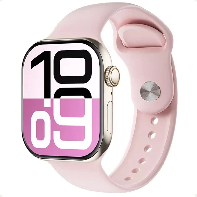 Smartwatch W10 Pro Serie 10 46mm Tela AmoLED Nfc Gps Chatgpt Microwear