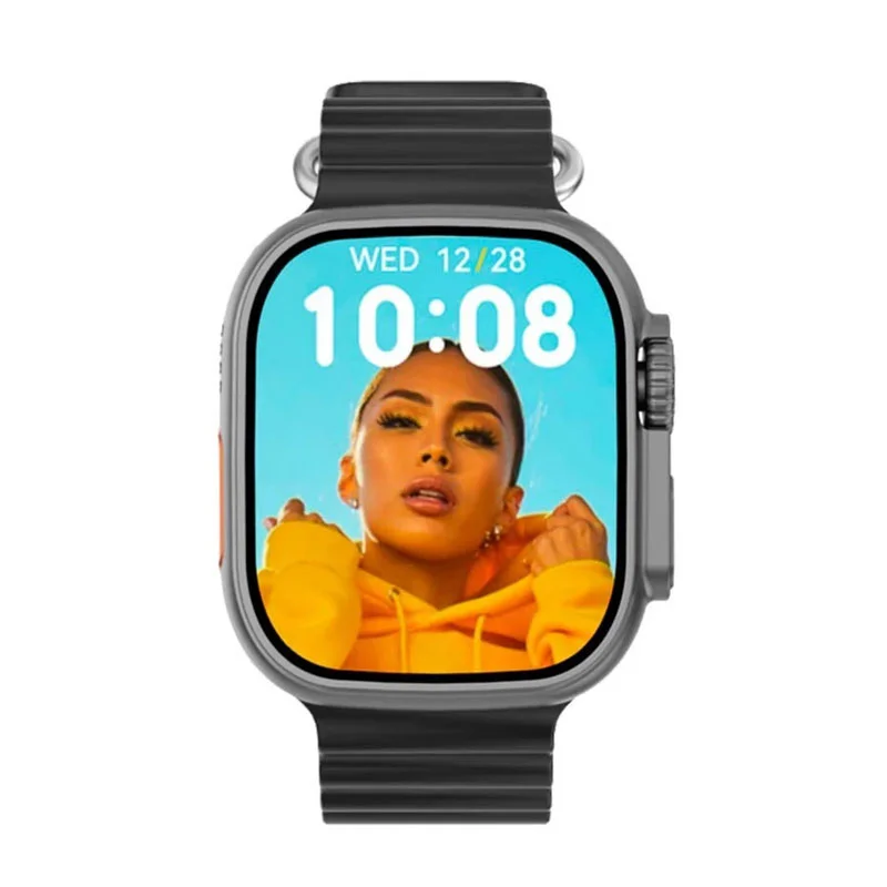 Imagem 2 de 5 do produto Smartwatch Series 10 Microwear Ultra W69+ Plus 49mm Relógio Inteligente Nfc Super AmoLED Gps 2gb Caixa Preto