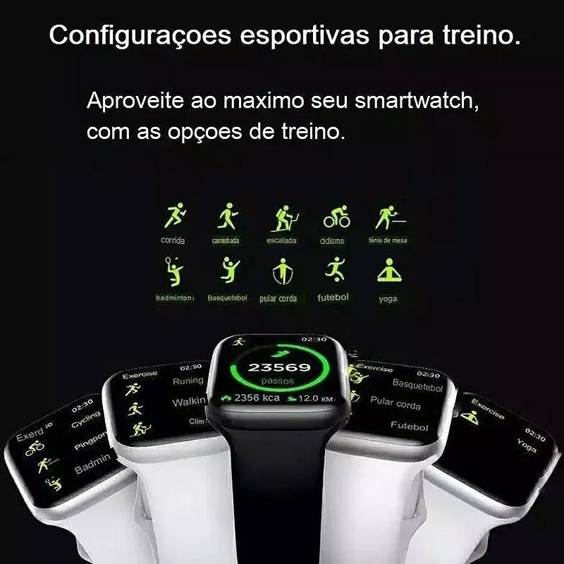 Imagem 3 de 5 do produto Smartwatch W10 Pro Serie 10 46mm Tela AmoLED Chatgpt Nfc Gps