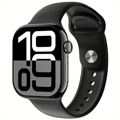 Smartwatch W10 Pro 46mm Serie 10 Tela AmoLED Chatgpt Nfc Gps
