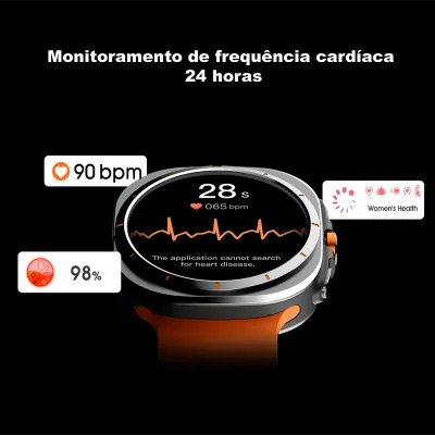 Smartwatch Watch Ultra Ma27 47mm Serie 10 AmoLED Gps Nfc Chatgpt — foto 10
