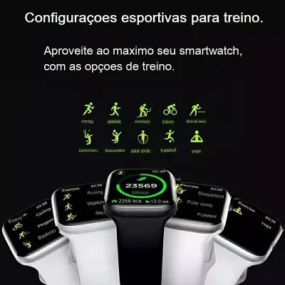 Smartwatch W10 Pro 46mm Serie 10 AmoLED Gps Nfc Chatgpt — foto 3