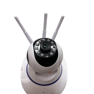 Câmera De Segurança Ip Wi-fi Leboss Lb-ca128 Com Visão Noturna, Áudio Bidirecional E Controle Remoto.