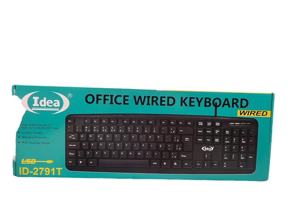 Teclado Com Fio Usb Idea Id-2791t – Padrão Abnt2