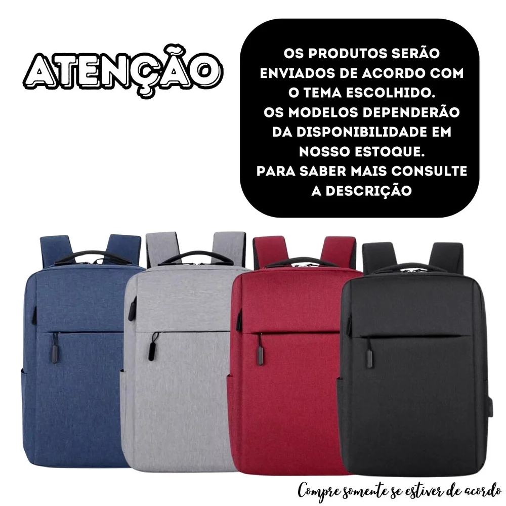 Imagem 2 de 5 do produto Mochila Bolsa Executiva Escolar Faculdade Universidade Trabalho Reforçada Com Saída Usb