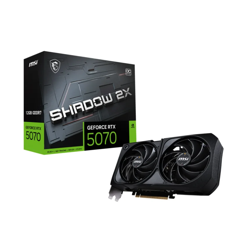 新品　MSI GEFORCE RTX 5070 12GB GDDR7 RTX 5070 MSI Gaming Trio OC 12GB GDDR7 | KaBuM!