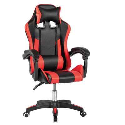 Cadeira De Escritório Gamer Ergonômica Reclinável Giratória - Vermelho