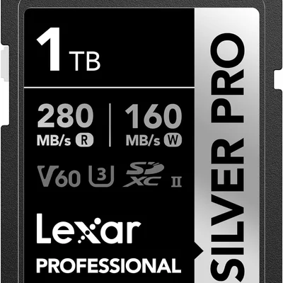 Cartão Memória Lexar Sd Xc 1TB 280mb/s Uhs-ii V60 Lsdsipr001t-bnnng