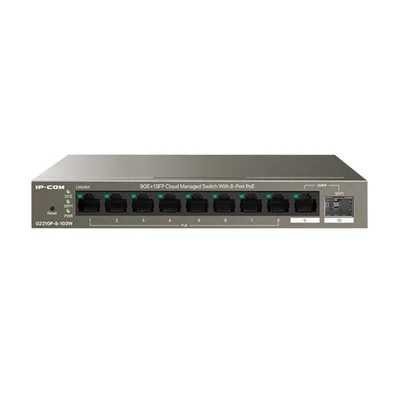 Switch Ip-com  G2210p-8-102w Gigabit 8 Portas Poe 9ge+1sfp Gerenciável Em Nuvem 10/100/1000