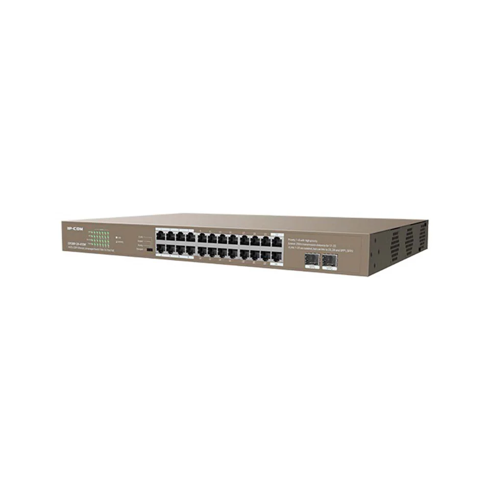 Imagem 4 de 5 do produto Switch Ip-com G1126p-24-410w 24 Portas 10/100/1000 Poe Não Gerenciado