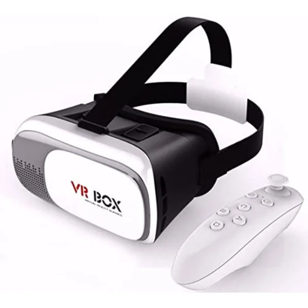 Imagem 2 de 5 do produto Óculos Vr Box 2.0 Realidade Virtual + Controle Cardboard 3d