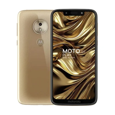Usado: Motorola Moto G7 Play Special Edition 32gb - Ouro