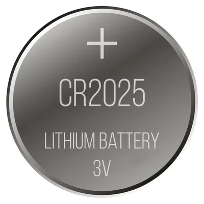 Bateria Lithium Cr2025 3v - Blister C/ 5 Unidades - Pro Eletronic.