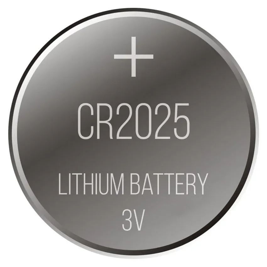 Imagem 1 de 2 do produto Bateria Lithium Cr2025 3v - Blister C/ 5 Unidades - Pro Eletronic.