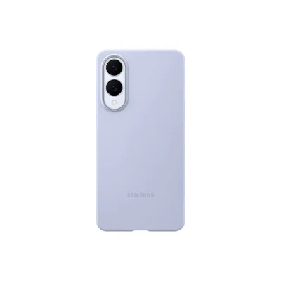 Capa Protetora De Silicone Galaxy S25 Edge Azul Claro