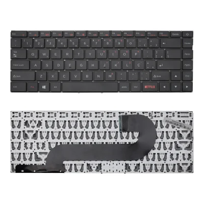 Teclado Para Notebook Positivo Motion C41ta Abnt2 - Botão Netflix