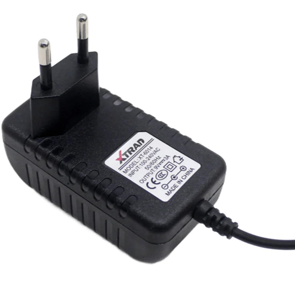 Imagem 3 de 5 do produto Kit 8 Fonte Para Câmera Gps Dispositivos Cctv Pino 2,5x0,7mm