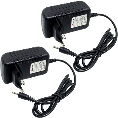 Kit 2 Carregador Fonte De Tablet Pino Fino 2,5x0,7mm Bivolt