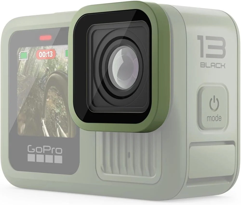 Gopro Hero13 Black Em Verde Floresta Edição Limitada - Câmera De Ação À Prova D'água 10m, 5.3k60, Hlg Hdr, 27mp, Hypersmooth 6.0, Gps, Wi-fi 6, Detecç