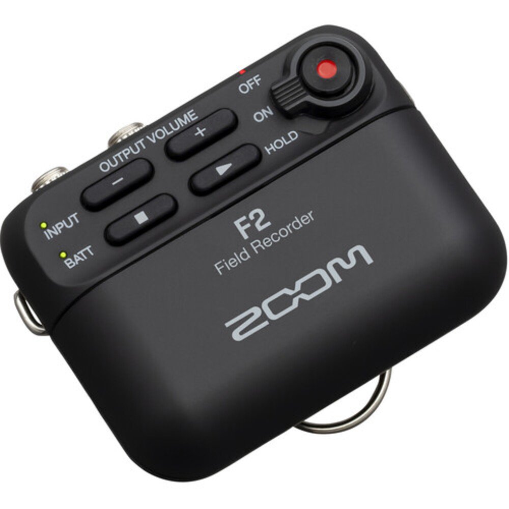 Gravador Zoom F2 Ultracompacto