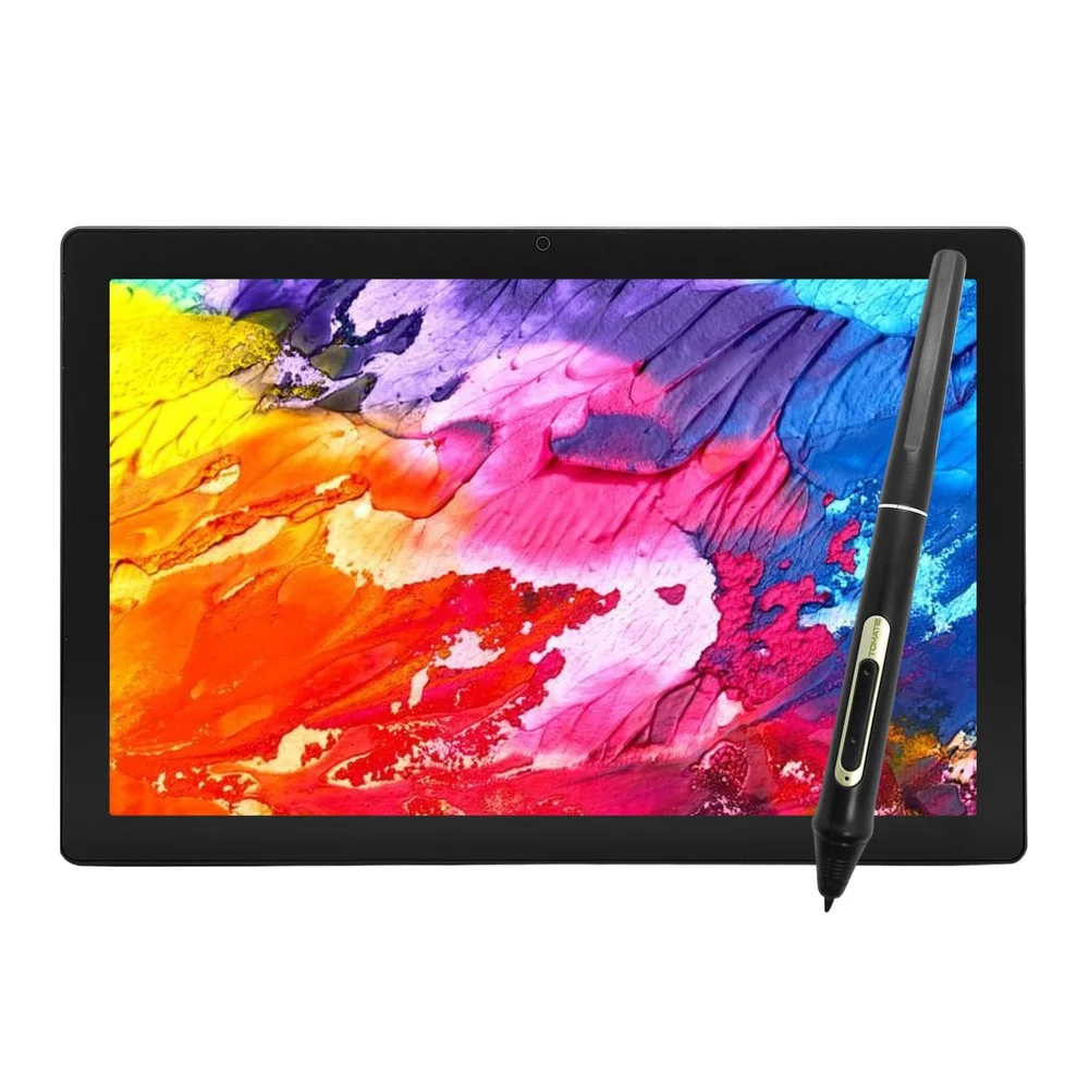 Imagem 4 de 5 do produto Mesa Digitalizadora USB-C Com Display 10,1" Ips 800x1280 5080 Lpi 16.384 Níveis De Pressão Tomate
