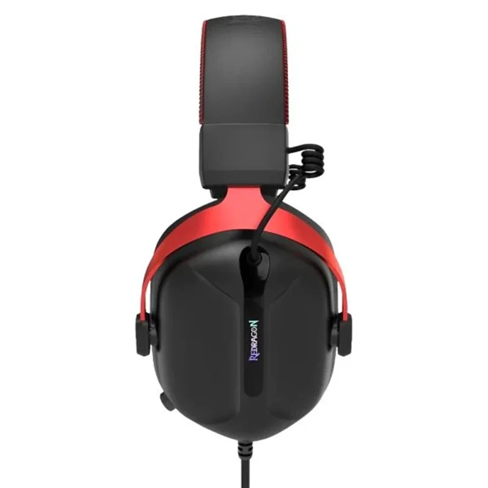 Imagem 4 de 5 do produto Fone Headset Gamer Cybill RGB 7.1 H312 Usb Redragon Preto