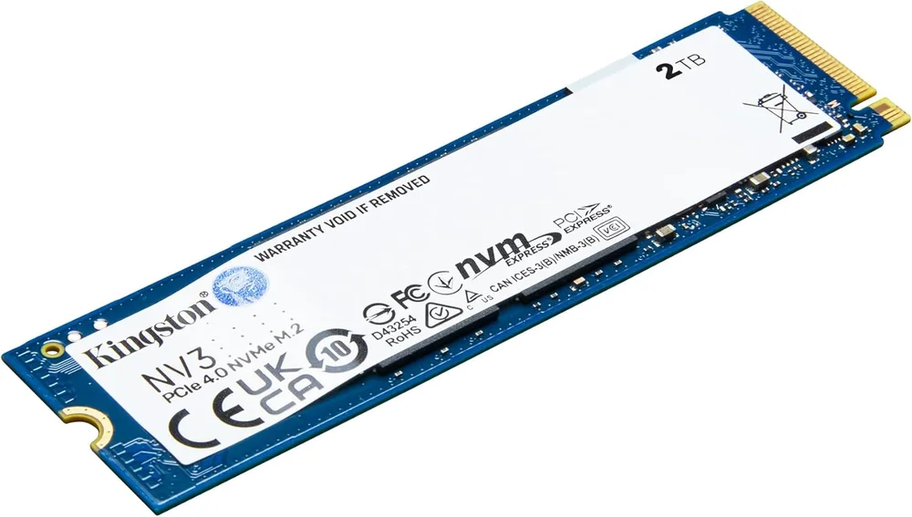 内蔵型SSD Kingston NV3 2TB PCIe 4.0 NVMe SSD Produtos com até 15 OFF no PIX KaBuM
