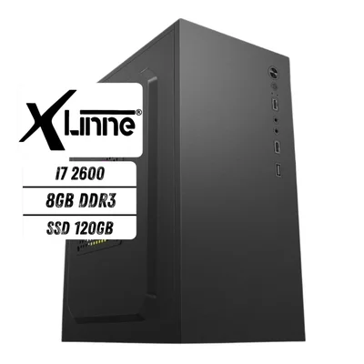 PC/Desktop/Computador Intel Core I7 2600 8Gb Ram Ssd 120gb X-Linne