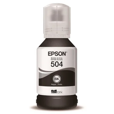 Garrafa De Tinta Para Impressora T504 Epson