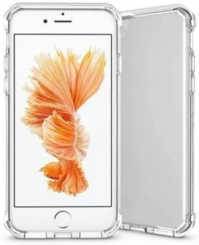 Imagem 2 de 2 do produto Capinha Antichoque Transparente Compatível Com Iphone 6 / 6s Tela 4.7"