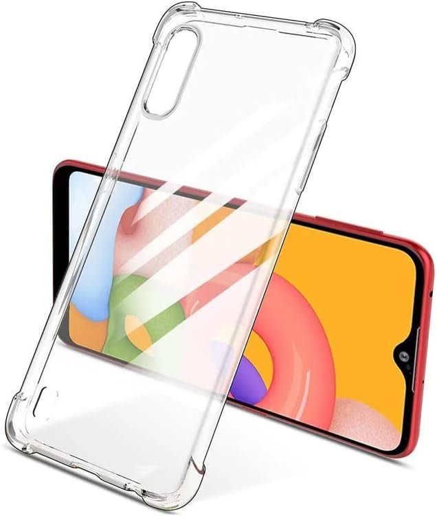 Capinha Antichoque Transparente Compatível Com Samsung Galaxy A01 A015