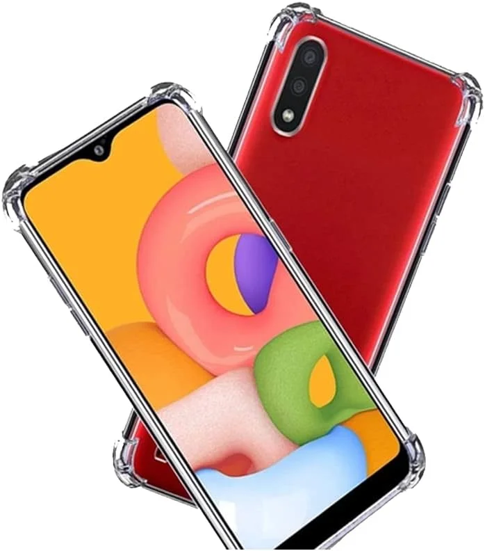 Imagem 3 de 3 do produto Capinha Antichoque Transparente Compatível Com Samsung Galaxy A01 A015