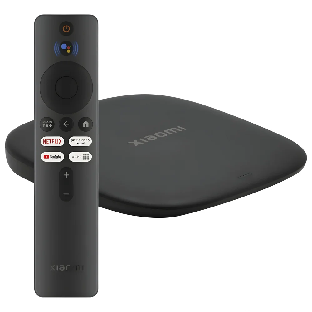 TV Box S 4k UltraHD 3rd Gen Preto Xiaomi MDZ32AA