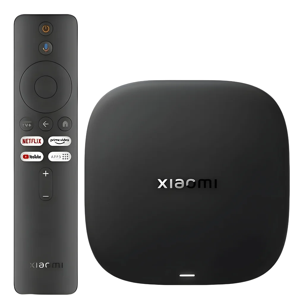 TV Box S 4k UltraHD 3rd Gen Preto Xiaomi MDZ32AA