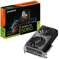 Kabum Placa De Vídeo RTX 5060 Windforce Oc Nvidia Gigabyte, 8GB, GDDR7, 128 Bits - 9vn5060wo-00-G10 image