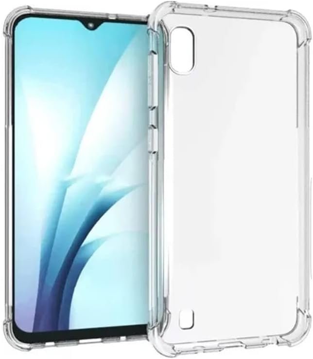 Capinha Silicone Transparente Antichoque Compatível Com Samsung A10
