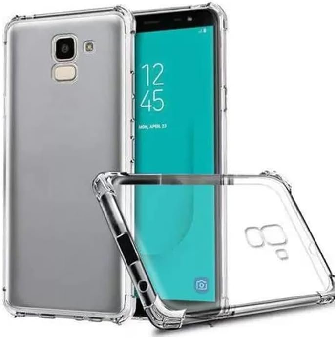 Capinha Silicone Transparente Antichoque Samsung J6 J600