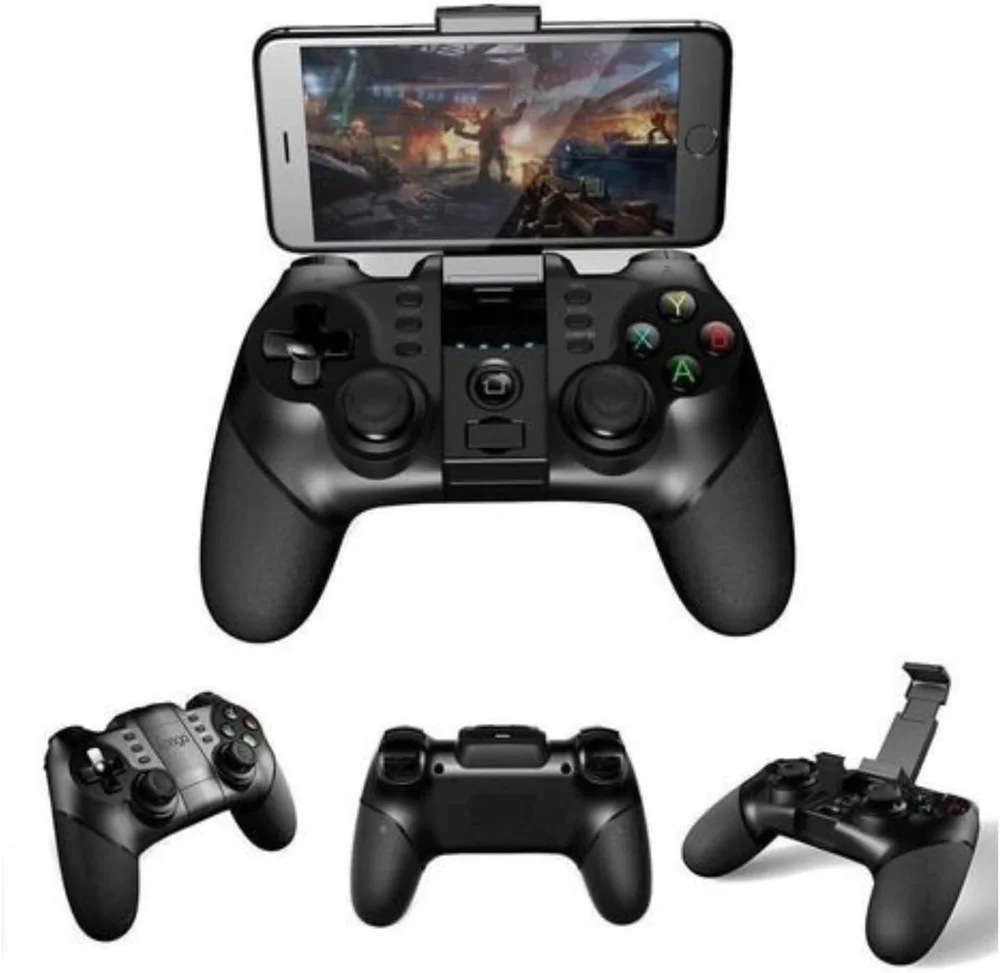 Controle Ípega 9076 Bluetooth Conectividade Sem Fio, Design Ergonômico E Compatibilidade Universal Para Uma Experiência