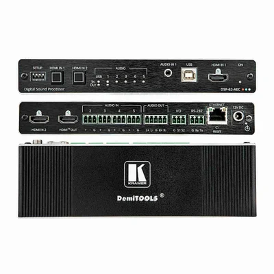Processador De Audio Dsp-62 - Aec 13-80555090 Kramer