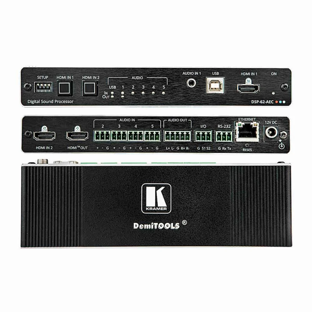 Processador De Audio Dsp-62 - Aec 13-80555090 Kramer