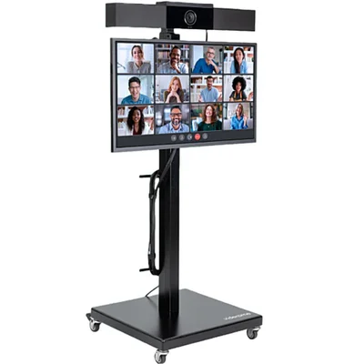 Solução De Colaboração Vídeo Conferência E Monitor 32 " Móvel 2090 Videome