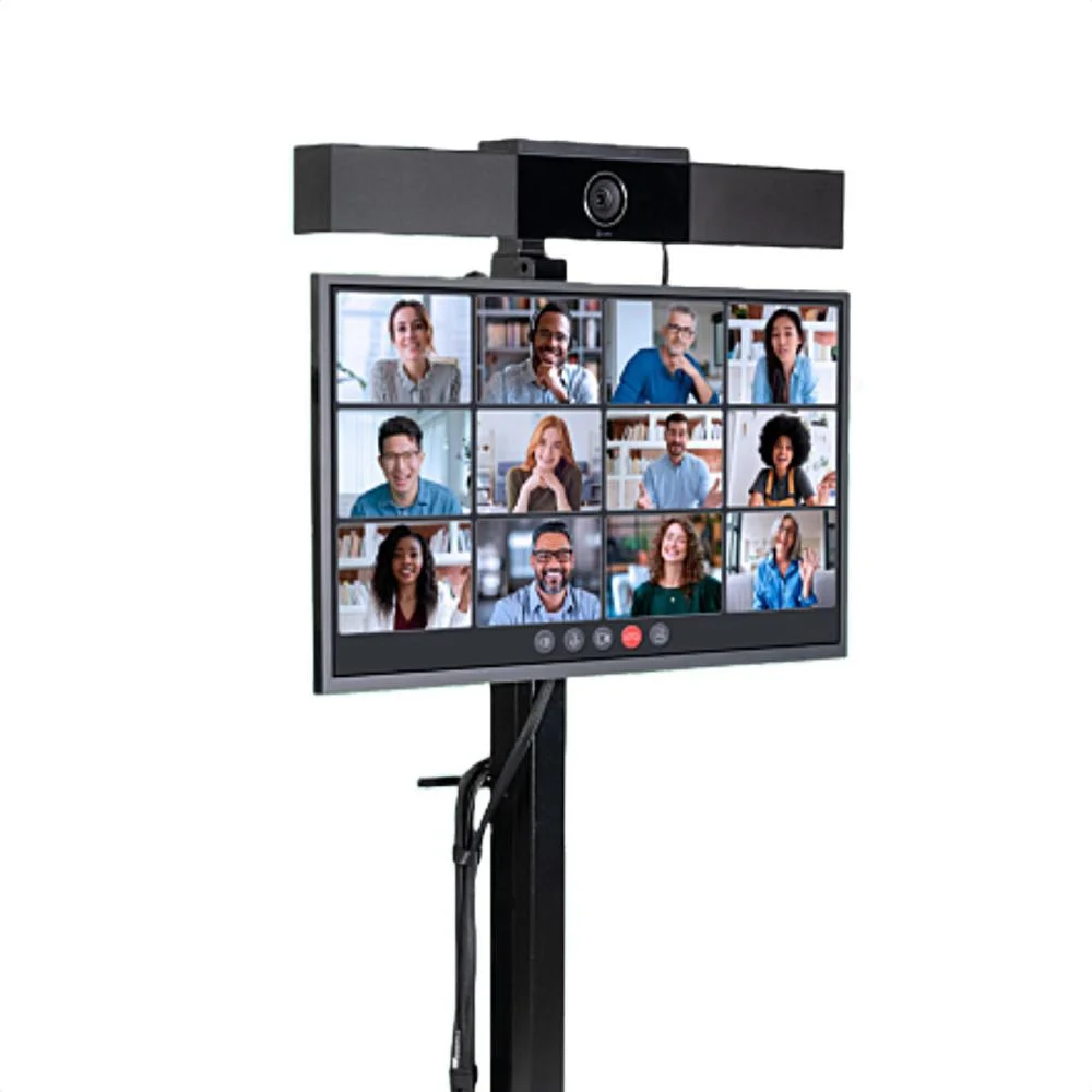 Imagem 3 de 5 do produto Solução De Colaboração Vídeo Conferência E Monitor 32 " Móvel 2090 Videome