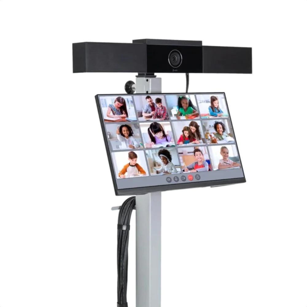 Imagem 2 de 5 do produto Solução De Colaboração Videoconferência E Monitor 24 " Móvel 2069 Videome