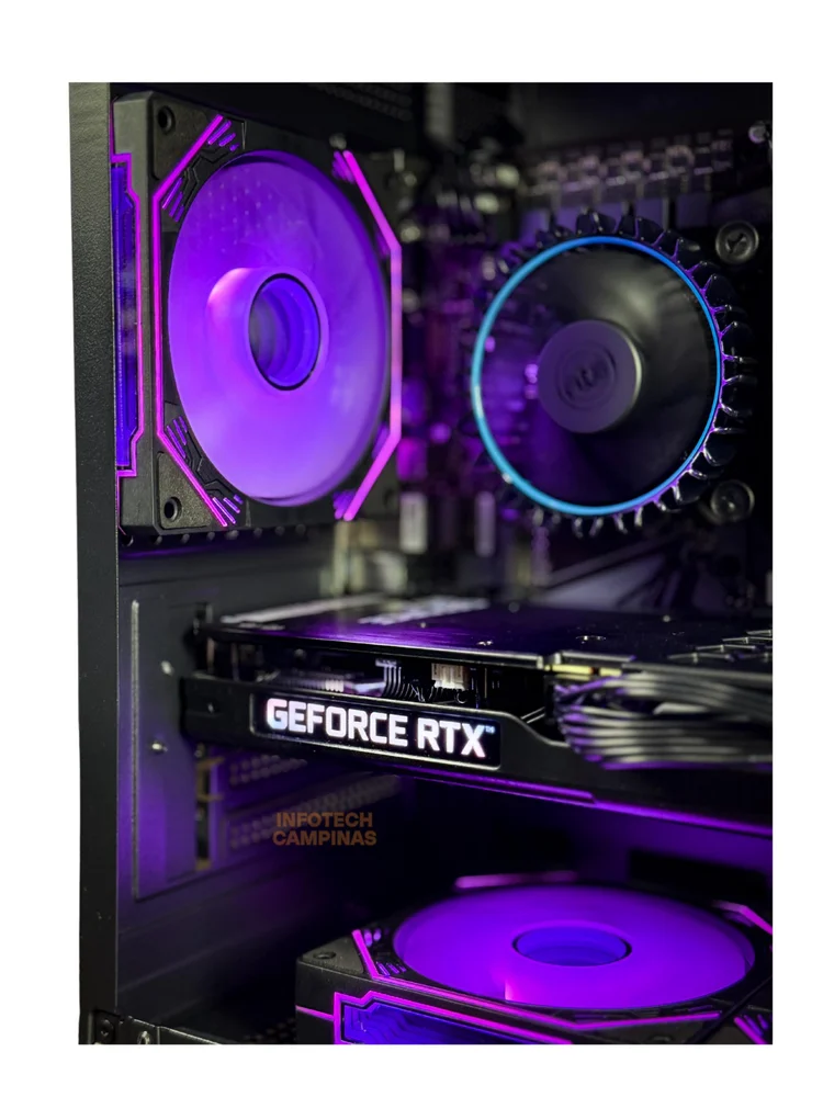 PC Gamer Black Intel i5 12400 | RTX 5060 Gddr7 | 32gb Ddr4 | SSD 1TB Nvme | Gabinete Aquario 5 Fans - A Nova Geração Dos Games PC Gamer Black Intel i5 12400 | RTX 5060 Gddr7 | 32gb Ddr4 | SSD 1TB Nvme | Gabinete Aquario 5 Fans - A Nova Geração Dos Games