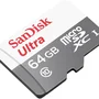 Cartão Microsdxc Sandisk Ultra 64gb De 100mb/s, Classe10, Uhs-i U1 A1