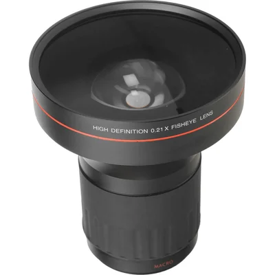 Lente Fisheye 0.21x 72mm Para Filmadoras E Câmeras