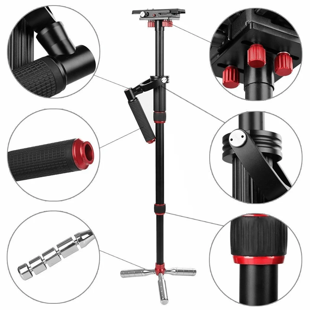Estabilizador Gimbal Steadicam Kingjoy Vs1032 Handheld Profissional Vídeo Até 5kg Estabilizador Gimbal Steadicam Kingjoy Vs1032 Handheld Profissional Vídeo Até 5kg